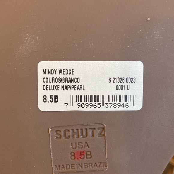 Schutz Mindy Wedge in Pearl 8.5 - Picture 7 of 8